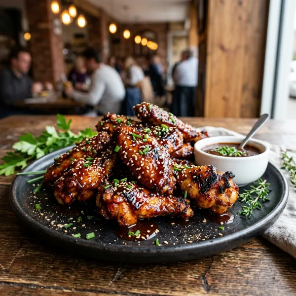Crispy Chicken Wings BBQ