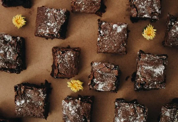 Fudgy Brownie with Ice Cream