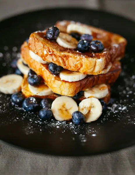 Banana Choco French Toast