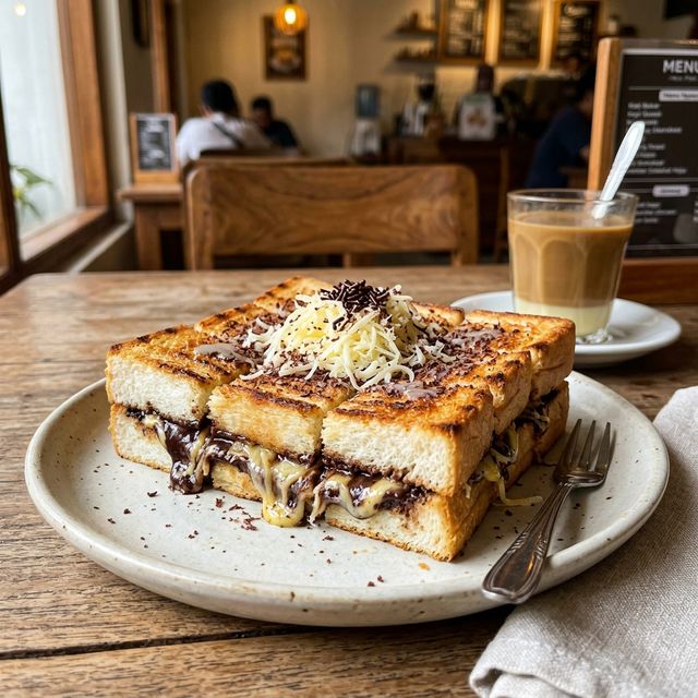 Roti Bakar Cokelat